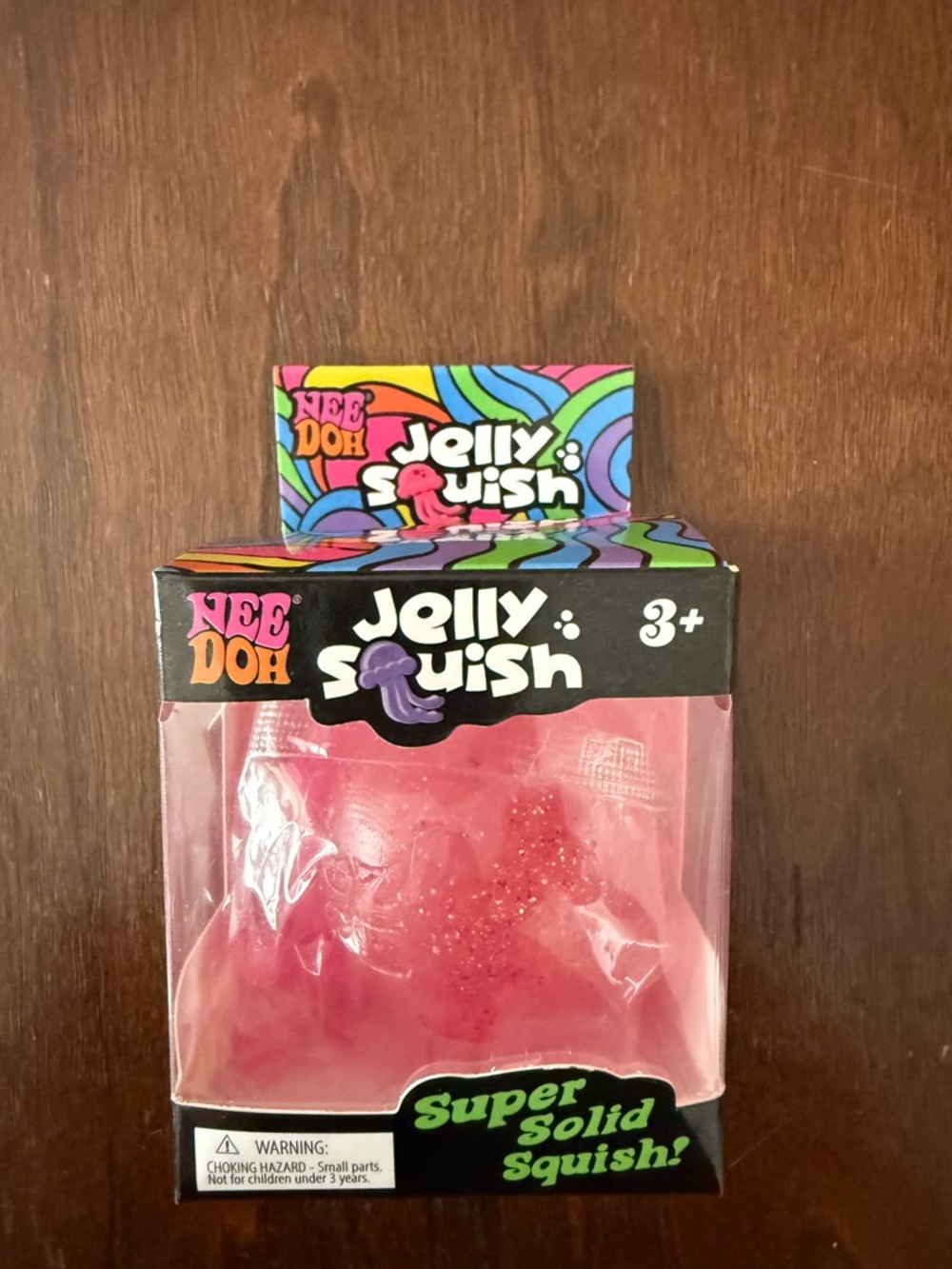 Jolly Squish Super Solid Squish Pink Kids Toy
